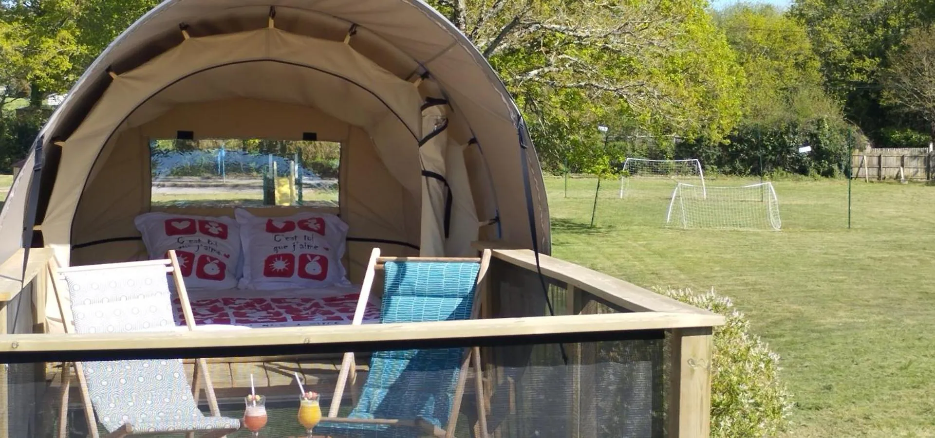 Glamping La Haut Camoël
